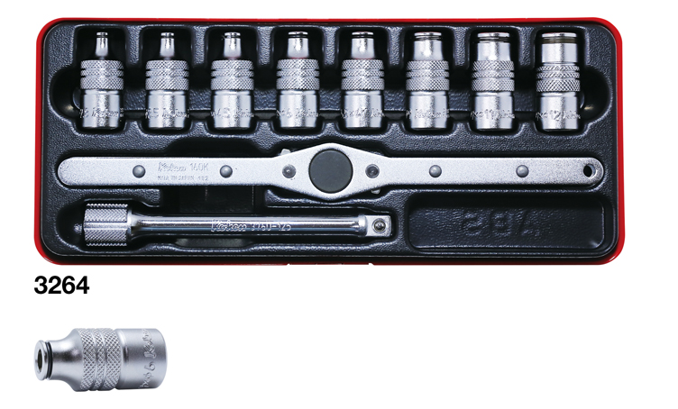 Set of tap holders - the right tools at hand