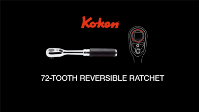 72-TOOTH REVERSIBLE RATCHET